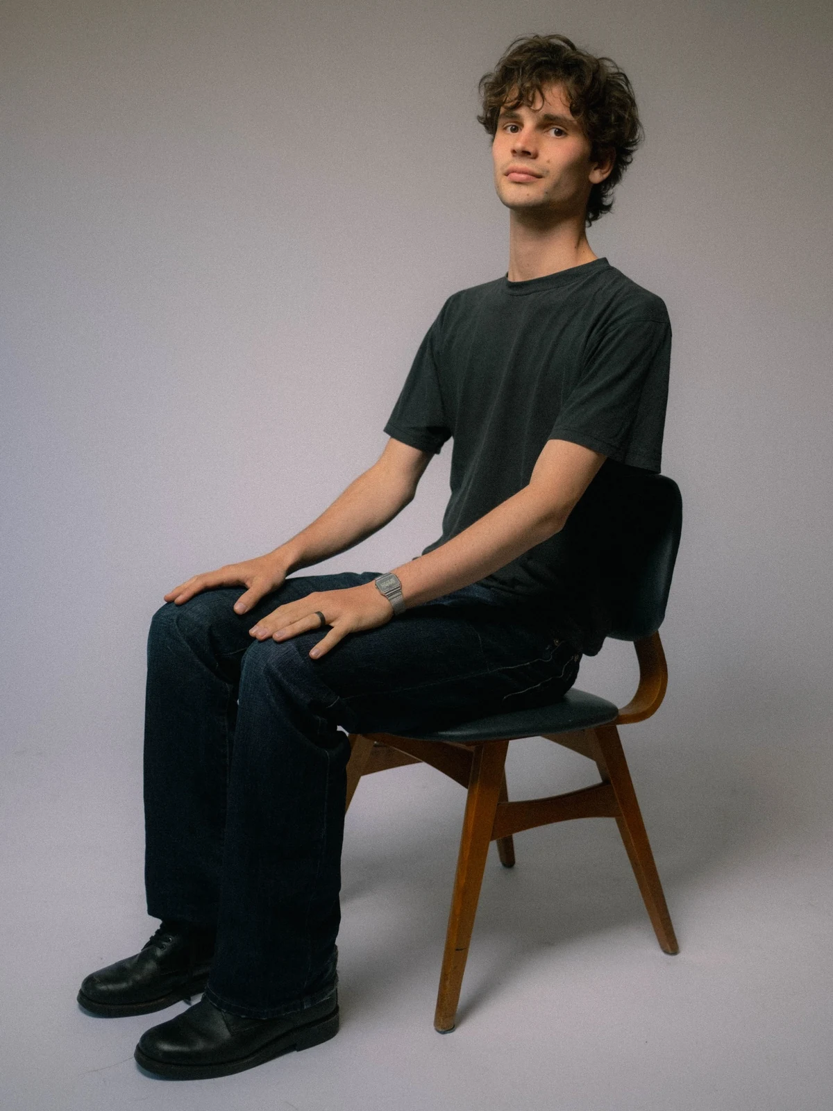 Portret van componist Jelte Rienstra